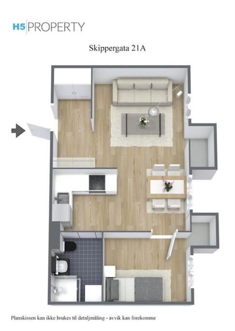 Newly Renovated - Oslo Downtown公寓 外观 照片